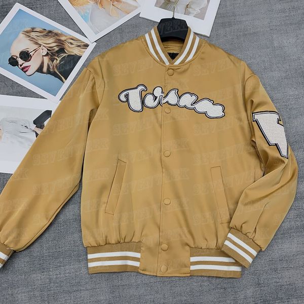 embroidered letter baseball jacket for women fashion coats outerwear cool girl street style hiphop jackets, Black;brown
embroidered letter baseball jacket for women fashion coats outerwear cool girl street style hiphop jackets, Black;brown