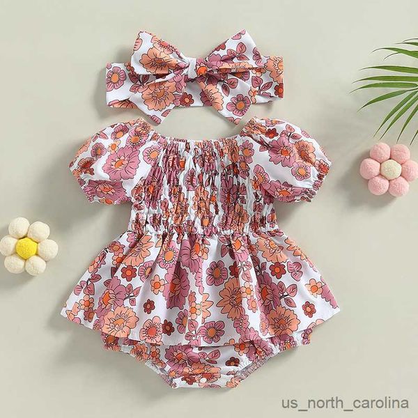 girl's dresses summer infant baby girls romper dress heart floral print collar ruched short sleeve jumpsuits with headband r230815, Red;yellow
girl's dresses summer infant baby girls romper dress heart floral print collar ruched short sleeve jumpsuits with headband r230815, Red;yellow