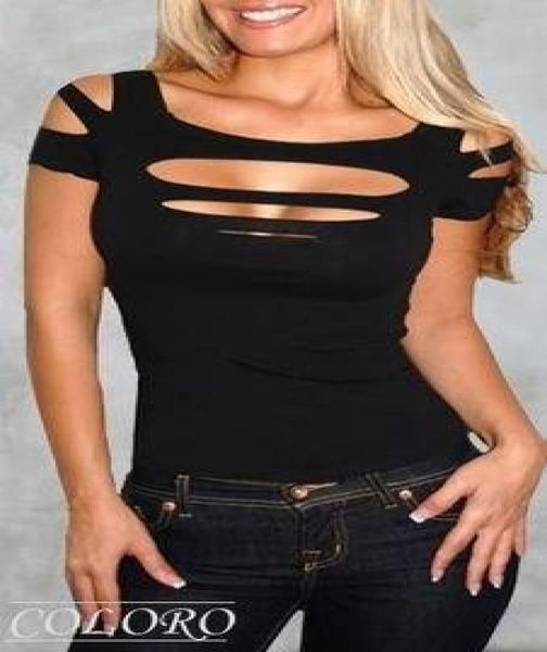 whole1pc fashion ladies womans rippedslashed black tight t shirtclubwear cut out tee club goth punk r9896481, White
whole1pc fashion ladies womans rippedslashed black tight t shirtclubwear cut out tee club goth punk r9896481, White