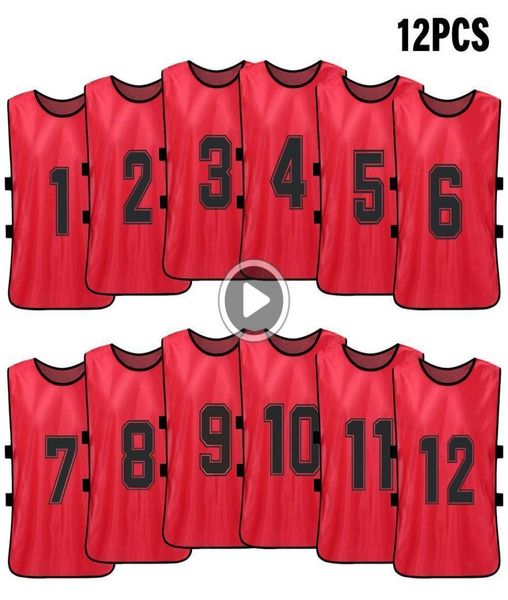 12 pcs sports vest kid039s pinnies quick drying socr jerseys youth sports scrimmage training numbered bibs practi3029246
12 pcs sports vest kid039s pinnies quick drying socr jerseys youth sports scrimmage training numbered bibs practi3029246