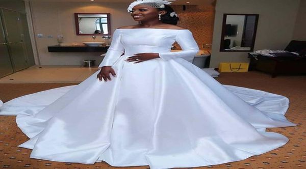 white satin wedding dresses 2021 classic design bride long sleeve off the shoulder a line vintage bridal gowns custom plus size7456978
white satin wedding dresses 2021 classic design bride long sleeve off the shoulder a line vintage bridal gowns custom plus size7456978