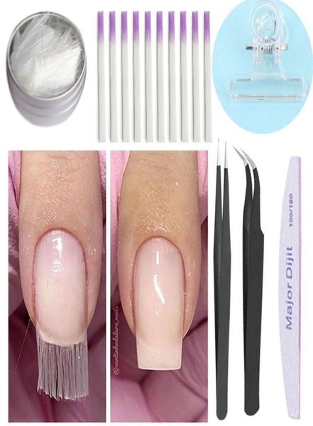 fiber nails art fiberglass nail extension tips gel with scraper acrylic manicure tool1008265, Red;pink
fiber nails art fiberglass nail extension tips gel with scraper acrylic manicure tool1008265, Red;pink