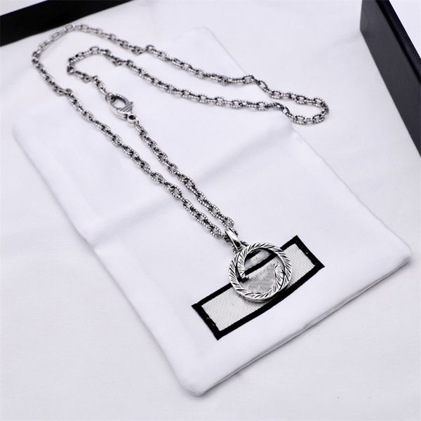 retro pendant necklaces double letter g logo chains luxury designer men women couple jewelry ggity gold necklace 8934, Silver
retro pendant necklaces double letter g logo chains luxury designer men women couple jewelry ggity gold necklace 8934, Silver