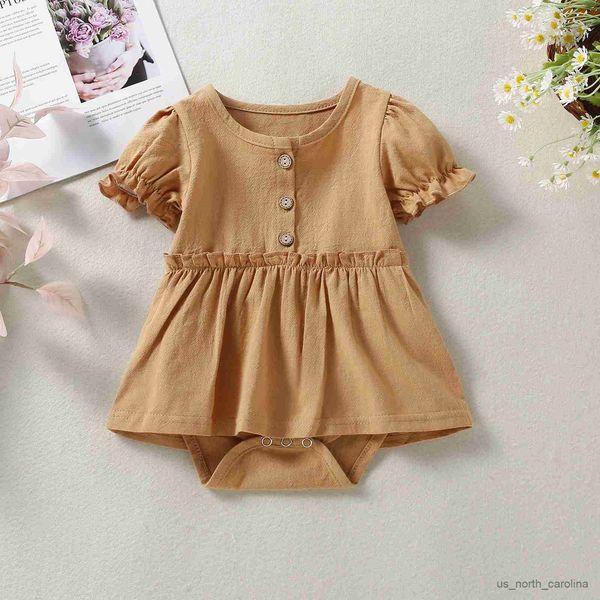 girl's dresses newborn girl short sleeve romper solid color button round neck patchwork dress style playsuit casual simple summer cloth, Red;yellow
girl's dresses newborn girl short sleeve romper solid color button round neck patchwork dress style playsuit casual simple summer cloth, Red;yellow