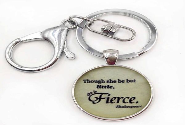 fashion william shakespeare though she be but little she is fierce quote key chain ring holder women keychain2642499, Slivery;golden
fashion william shakespeare though she be but little she is fierce quote key chain ring holder women keychain2642499, Slivery;golden