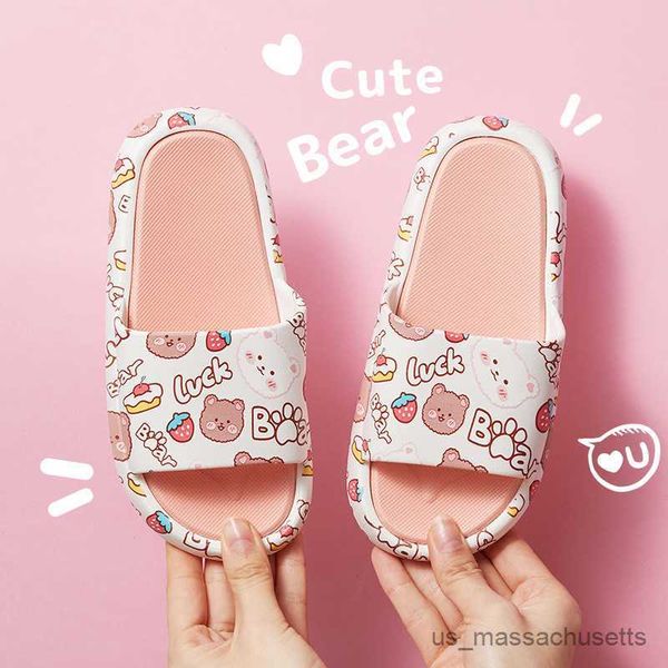 slipper cute children' slippers female strawberry home parent-child sandals comfortable soft bottom r230815, Black;grey
slipper cute children' slippers female strawberry home parent-child sandals comfortable soft bottom r230815, Black;grey