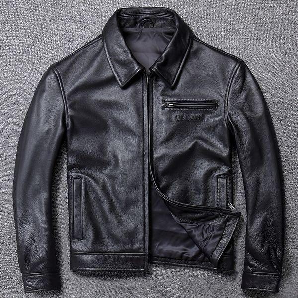 men's jackets yrwholesalesbrand men casual style genuine leather jacketblack cow coatquality plus size jackets 230814, Black;brown
men's jackets yrwholesalesbrand men casual style genuine leather jacketblack cow coatquality plus size jackets 230814, Black;brown
