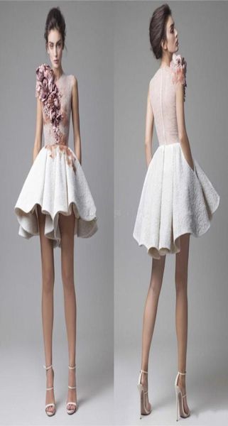 2018 new krikor jabotian lace prom dresses o neck cap sleeves ruched flowers white short mini evening party dresses with pockets4037705, Black
2018 new krikor jabotian lace prom dresses o neck cap sleeves ruched flowers white short mini evening party dresses with pockets4037705, Black