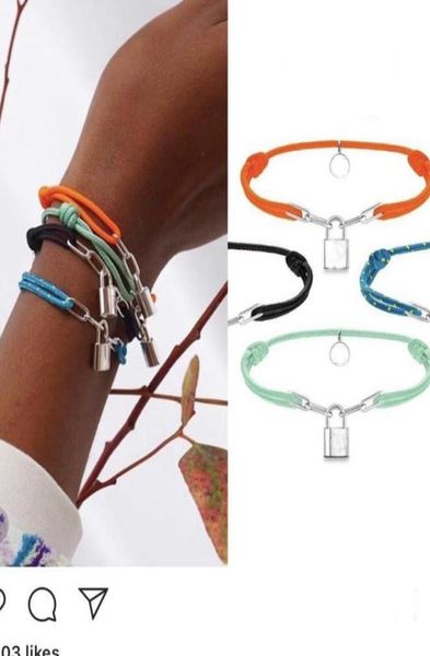 new women lover bangle handmade adjustable rope chain bracelet charm lock pendant titanium stainless steel for gift with letter 7c6465891, Golden;silver
new women lover bangle handmade adjustable rope chain bracelet charm lock pendant titanium stainless steel for gift with letter 7c6465891, Golden;silver