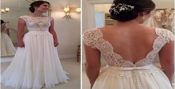 scoop neck lace chiffon beach wedding dress with v back 2020 appliques wedding gowns new casamento7833224, White
scoop neck lace chiffon beach wedding dress with v back 2020 appliques wedding gowns new casamento7833224, White
