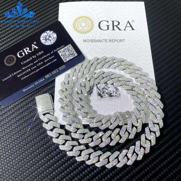 custom hip hop necklace jewelry 925 silver yellow solid gold vvs1 moissanite diamond iced out 12mm 15mm 20mm cuban link chain
custom hip hop necklace jewelry 925 silver yellow solid gold vvs1 moissanite diamond iced out 12mm 15mm 20mm cuban link chain