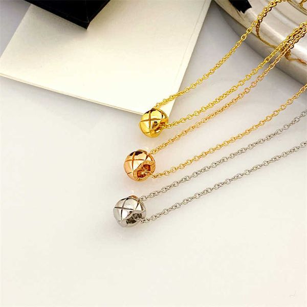 womens chain necklace making of titanium steel plated rose gold link chains rhombic circle mini pendant necklaces for women 2023 new designe, Silver
womens chain necklace making of titanium steel plated rose gold link chains rhombic circle mini pendant necklaces for women 2023 new designe, Silver