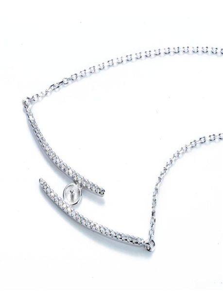necklace settings for pearl mounting two lines zircon 925 sterling silver link chain base 5 pieces5437240, Slivery;crystal
necklace settings for pearl mounting two lines zircon 925 sterling silver link chain base 5 pieces5437240, Slivery;crystal