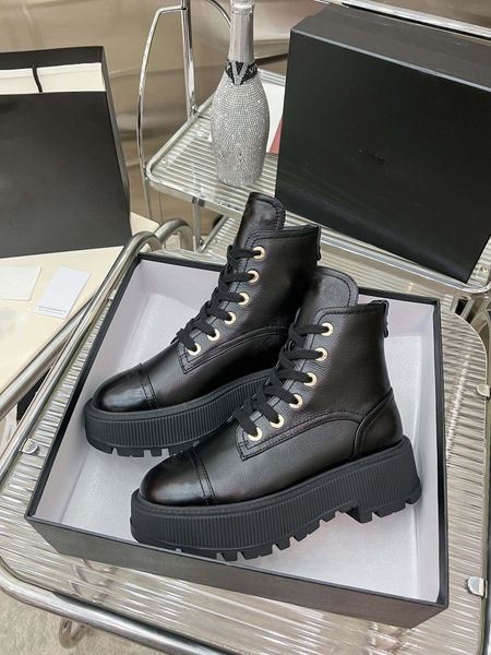 2023 lace up short boots luxury short boots autumn women's luxury leather boots fashion boots, Black
2023 lace up short boots luxury short boots autumn women's luxury leather boots fashion boots, Black