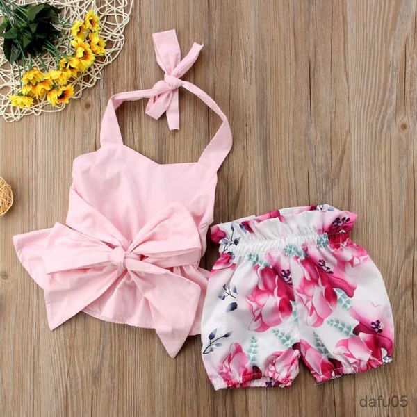 clothing sets new fashion newborn toddler baby girls clothes set bow-knot backless t-shirt+floral shorts clothes r230815, White
clothing sets new fashion newborn toddler baby girls clothes set bow-knot backless t-shirt+floral shorts clothes r230815, White