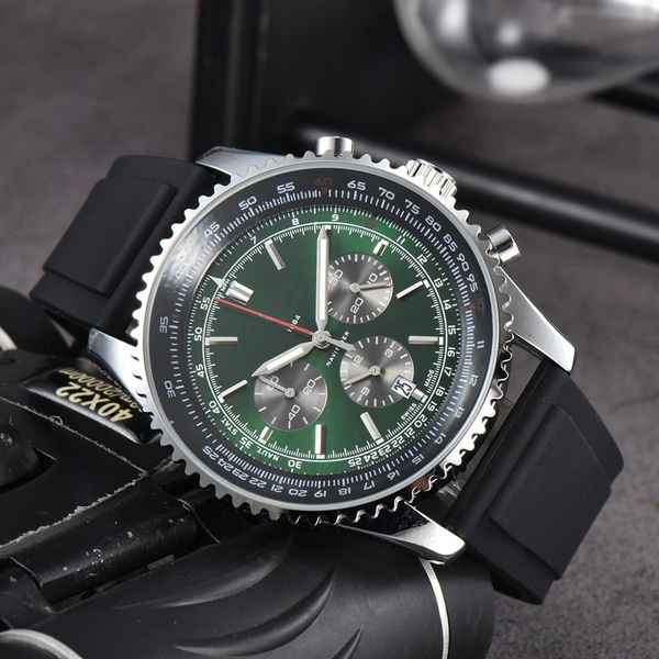 breitl wrist watches for men 2023 mens watches six needles all dials work quartz watch luxury brand clock chronograph fashion rubber strap n, Slivery;golden
breitl wrist watches for men 2023 mens watches six needles all dials work quartz watch luxury brand clock chronograph fashion rubber strap n, Slivery;golden