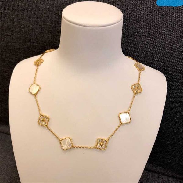 10 necklace fashion classic clover necklace charm 18k rose gold silver plated agate pendant for women girl valentine's engagement desig
10 necklace fashion classic clover necklace charm 18k rose gold silver plated agate pendant for women girl valentine's engagement desig