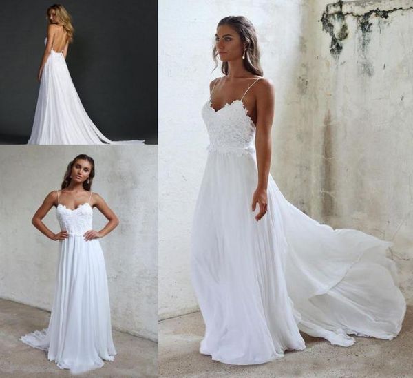 simple summer beach wedding dresses chiffon a line applique lace and chiffon bridal gowns open back long white skirts 20178864772
simple summer beach wedding dresses chiffon a line applique lace and chiffon bridal gowns open back long white skirts 20178864772