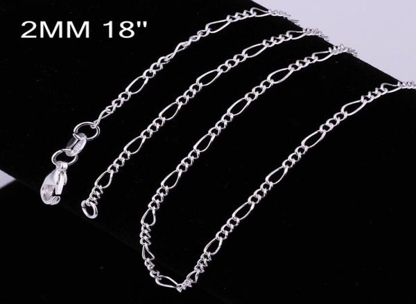 925 sterling silver chain fine fashion silver jewelry chain 2mm 1624inch chains8938606
925 sterling silver chain fine fashion silver jewelry chain 2mm 1624inch chains8938606