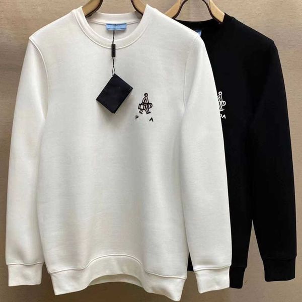 spring autumn sweatshirt designer hoodie trend high-quality pullover sweater character embroidery long sleeved shirt casual large size top, Black
spring autumn sweatshirt designer hoodie trend high-quality pullover sweater character embroidery long sleeved shirt casual large size top, Black