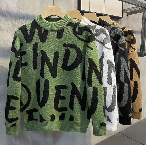 designer men's sweaters hoodies pullover sweatshirt fashion men woman knit jackets letter print knitwear clothes warm underwear man clo, White;black
designer men's sweaters hoodies pullover sweatshirt fashion men woman knit jackets letter print knitwear clothes warm underwear man clo, White;black