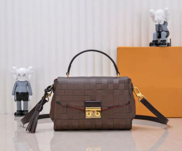 designer women bags croisette handbag messenger shoulder bag damier macrame flap plaid tassel handel fashion satchel presbyopic
designer women bags croisette handbag messenger shoulder bag damier macrame flap plaid tassel handel fashion satchel presbyopic
