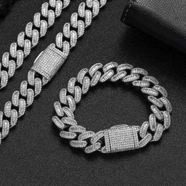 factory direct 925 sterling steel iced out moissanite cuban chain bracelets for unisex, Silver
factory direct 925 sterling steel iced out moissanite cuban chain bracelets for unisex, Silver