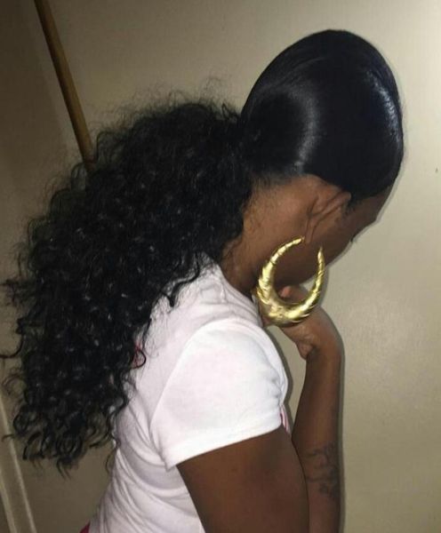 new arrival kinky curly drawstring ponytail wrap around ponytail clip in virgin brazilian hair extension colors aviable 120g160g 7244416, Black
new arrival kinky curly drawstring ponytail wrap around ponytail clip in virgin brazilian hair extension colors aviable 120g160g 7244416, Black