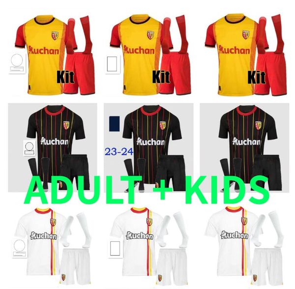 kids kit 23 24 rc lens soccer jerseys gradit fortes cahuzac perez kakuta 2023 2024 otoca maillot de foot camisa traore ganago football shirt, Black;yellow
kids kit 23 24 rc lens soccer jerseys gradit fortes cahuzac perez kakuta 2023 2024 otoca maillot de foot camisa traore ganago football shirt, Black;yellow