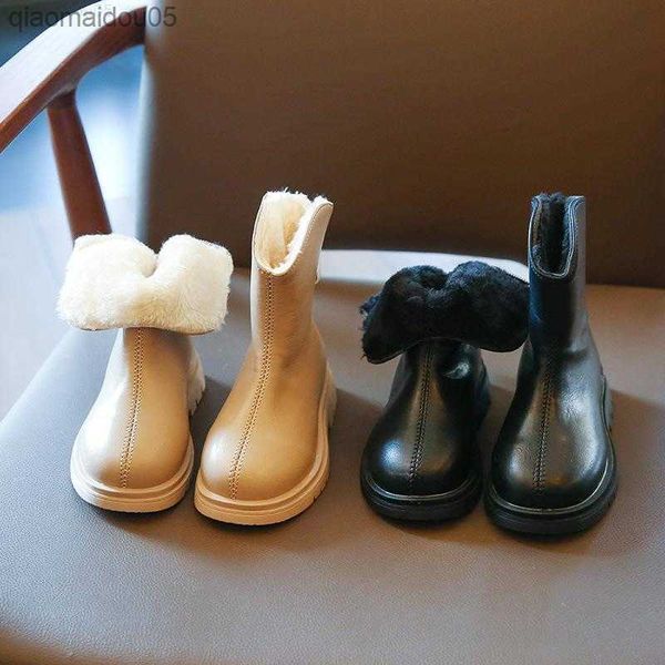 boots boots 2021 girls fleece warm leather children' fashion cotton chimney for kids winter solid color kid shoe z230815, Black;grey
boots boots 2021 girls fleece warm leather children' fashion cotton chimney for kids winter solid color kid shoe z230815, Black;grey