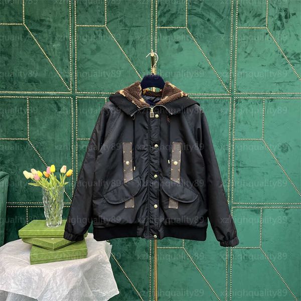 designer jacket women coat womens down jacket patchwork wool hat long sleeve double pocket thickened hooded coats cotton-padded clothes desi, Black;brown
designer jacket women coat womens down jacket patchwork wool hat long sleeve double pocket thickened hooded coats cotton-padded clothes desi, Black;brown