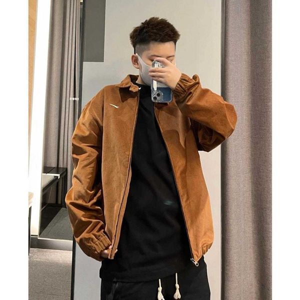 fashion corduroy jackets men women zipper coat nk designer jacket vintage sweatshirt mens logo embroidery loose fitting baseball jacket, Black;brown
fashion corduroy jackets men women zipper coat nk designer jacket vintage sweatshirt mens logo embroidery loose fitting baseball jacket, Black;brown
