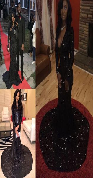 2019 new black sequined prom dress long sleeves special occasion dress formal evening party dress1811786
2019 new black sequined prom dress long sleeves special occasion dress formal evening party dress1811786