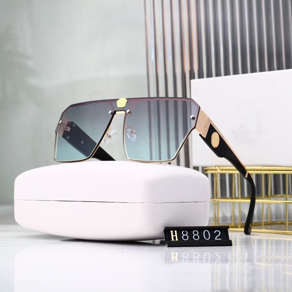 fashion designer sunglass 8802 brand sunglasses women men glasses fashion luxury sun glass polarized lens goggle eyewear uv400 sunshades, White;black
fashion designer sunglass 8802 brand sunglasses women men glasses fashion luxury sun glass polarized lens goggle eyewear uv400 sunshades, White;black