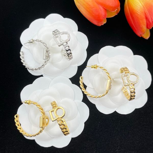 designer jewelry fashion earrings metal round hoop alphabet embed zirconia women's ear studs earring hoop & huggie banquet festive part, Silver
designer jewelry fashion earrings metal round hoop alphabet embed zirconia women's ear studs earring hoop & huggie banquet festive part, Silver