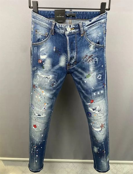 jeans mens designer jeans for mens pants man white black rock revival jeans biker pants man pant broken hole embroidery hip hop denim pants, Blue
jeans mens designer jeans for mens pants man white black rock revival jeans biker pants man pant broken hole embroidery hip hop denim pants, Blue