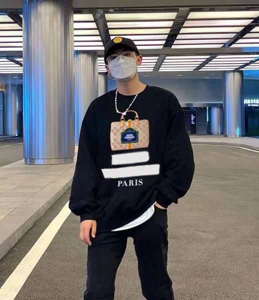 xinxinbuy men women designer sweatshirt letter printed handbag sweater gray blue black white m-2xl, Black;brown
xinxinbuy men women designer sweatshirt letter printed handbag sweater gray blue black white m-2xl, Black;brown