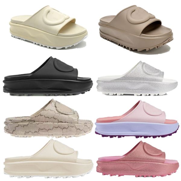 waterproof platform slippers designer womens sandals classic rubber slippers anti slip jelly thick sole flat shoes, Black
waterproof platform slippers designer womens sandals classic rubber slippers anti slip jelly thick sole flat shoes, Black