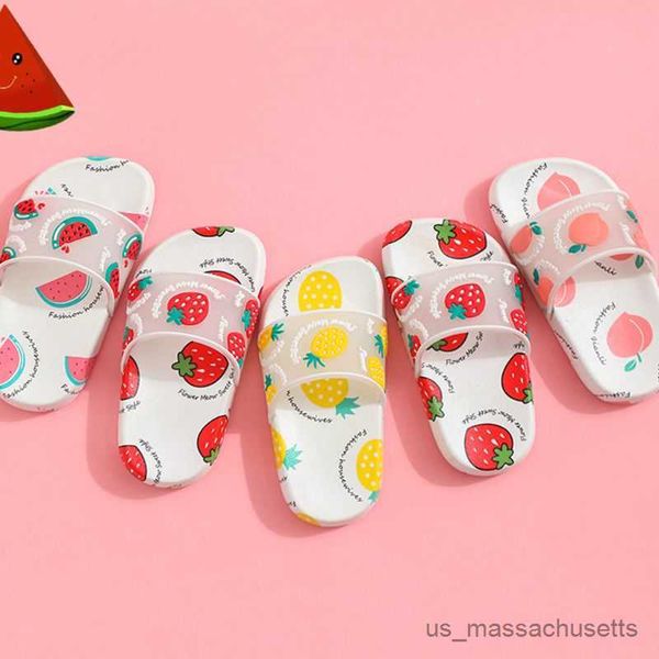 slipper child kids girls summer slide sandals cute strawberry pineapple fruit transparent soft slippers anit-slip water r230815, Black;grey
slipper child kids girls summer slide sandals cute strawberry pineapple fruit transparent soft slippers anit-slip water r230815, Black;grey