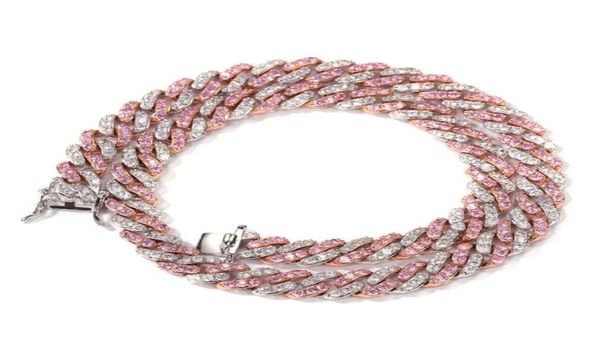 8mm micro inlaid pink cz diamond color cuban chain hip hop fashion brand bracelet custom19043004804242, Black
8mm micro inlaid pink cz diamond color cuban chain hip hop fashion brand bracelet custom19043004804242, Black