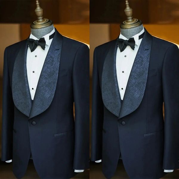 luxury men suit coat shawl lapel tuxedos prom evening party blazer for wedding design slim fit clothing only jacket customize, Black;gray
luxury men suit coat shawl lapel tuxedos prom evening party blazer for wedding design slim fit clothing only jacket customize, Black;gray
