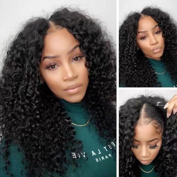 jerry curly v part wig human hair 0 skill needed beginner friendly no leave out thin part glueless brazilian human hair wig 130%density, Black;brown
jerry curly v part wig human hair 0 skill needed beginner friendly no leave out thin part glueless brazilian human hair wig 130%density, Black;brown