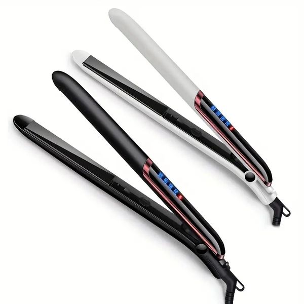 ceramic automatic hair straightener - fast heating, multifunctional, lengthens hair, works on dry or wet hair, Black
ceramic automatic hair straightener - fast heating, multifunctional, lengthens hair, works on dry or wet hair, Black