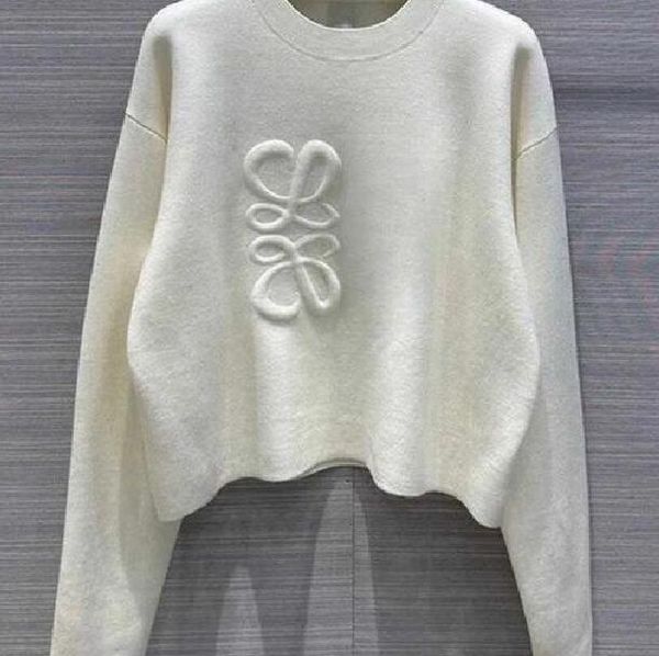 2023 new sweater autumn trendy long-sleeved high-end slim pullover coat designer sweater white thin knitted shirt womens clothing, White;black
2023 new sweater autumn trendy long-sleeved high-end slim pullover coat designer sweater white thin knitted shirt womens clothing, White;black