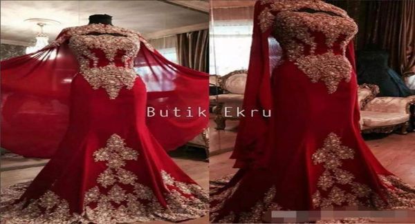 dark red long evening dresses 2019 arabic style with wrape gold appliques high neck mermaid beaded formal prom dresses custom made8593672, Black;red
dark red long evening dresses 2019 arabic style with wrape gold appliques high neck mermaid beaded formal prom dresses custom made8593672, Black;red