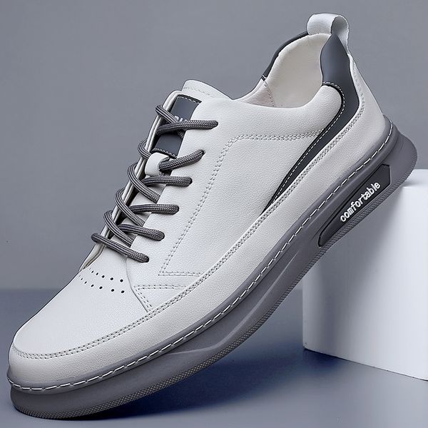 dress shoes men shoes fashion concise style leather casual for man spring autumn breathable laceup boat platform 230814, Black
dress shoes men shoes fashion concise style leather casual for man spring autumn breathable laceup boat platform 230814, Black