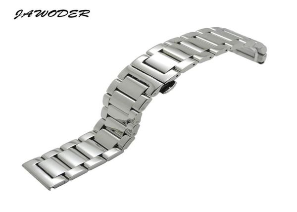 jawoder watchband 18 20 22 24mm men women silver pure solid stainless steel polishing watch band strap deployment buckle bracelet6502827, Black;brown
jawoder watchband 18 20 22 24mm men women silver pure solid stainless steel polishing watch band strap deployment buckle bracelet6502827, Black;brown