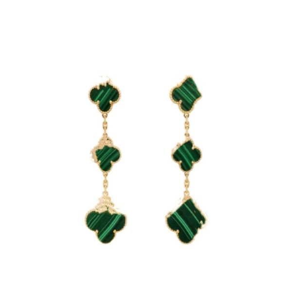 luxury women jewelry earring trend quality v gold fashion 4/5 leaves lucky grass big earrings jewelry, Silver
luxury women jewelry earring trend quality v gold fashion 4/5 leaves lucky grass big earrings jewelry, Silver