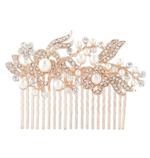 wholebella 2015 rose gold tone hair jewelry for bridal clear flower ivory pearl hair comb austrian crystal headpiece accessor5349777
wholebella 2015 rose gold tone hair jewelry for bridal clear flower ivory pearl hair comb austrian crystal headpiece accessor5349777