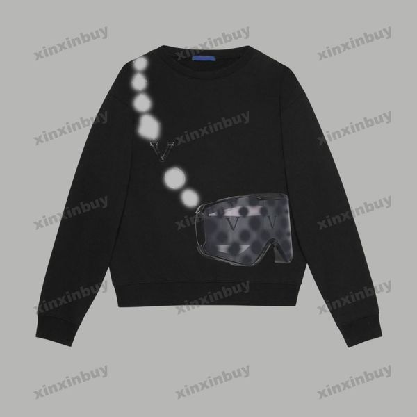 xinxinbuy men women designer sweatshirt chain graffiti goggle printing sweater gray blue black white xs-l, Black;brown
xinxinbuy men women designer sweatshirt chain graffiti goggle printing sweater gray blue black white xs-l, Black;brown